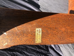  Signed under the arm with the firms decal. 
The Work of L.& J.G Stickley, circa 1912 - 1918.